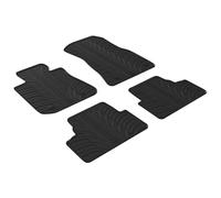 GLEDRING Set of rubber mats compatible with BMW i4 (G26) 2021 (T profile 4 pieces + mounting clips)