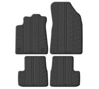 Gledring Set of rubber mats compatible with Citroen C3 IV 2024 - excl. e-C3 (T profile 4 pieces + mounting clips)