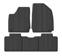 Gledring Set of Rubber Mats Compatible with Hyundai Ioniq 6 (CE) 2022 (T Profile 5 Pieces)