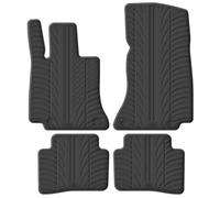 GLEDRING Set of rubber mats compatible with Mercedes C-Class W206 2021 (T profile 4 pieces + mounting clips)