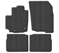 Gledring Set of Rubber Mats Compatible with Suzuki SX4 S-Cross 2022 Onwards (T Profile 4 Pieces + Mounting Clips)