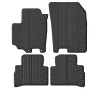 Gledring Set of Rubber Mats Compatible with Suzuki Vitara (LY) Hybrid 2020 Onwards (T Profile 4 Pieces + Mounting Clips)