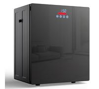 Gleedelish 8.8 LBS Portable Dryer, 850W Clothes Dryer with 4 Modes, LCD Panel Control, 1.5 Cu.Ft Drying Machine for Apartment, Dorm, RV, Mirror Appearance, Black