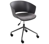 Office Chair GLEEFUL Fabric Graphite Grey