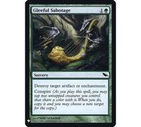 Gleeful Sabotage (foil) | Mystery Booster