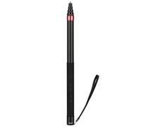 GleeGrow 3.0m/118 Extended Ultra Long Invisible Carbon Fiber Selfie Stick for Insta360 Insta 360 x5 x4 x3 x2 x one rs Cameras (Red)