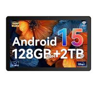 Gleeso Tablet, Android 15, 30GB+128GB+1TB Expand, 6200mAh, 15W, Fast Charging, Dual Camera, WiFi 6, BT 5.4, GMS Certified, Widevine L1 HD 10 inch Tablet with Split Screen (Black)