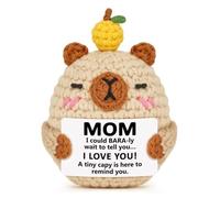 Gleevera Mom I Could BARA-ly Wait to Tell You…I Love You! - Positive Crochet Animal Gifts
