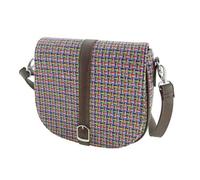 Glen Appin 'Beauly' Harris Tweed Shoulder Bag Adjustable & Removable Strap LB1000 Beauly (Colour 116 Jazzy Weave)