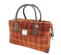 GLEN APPIN Esk Harris Tweed Travel Overnight Bag LB1006