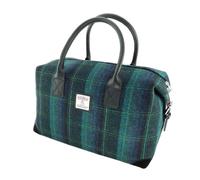 Glen Appin Esk Harris Tweed Travel Overnight Bag LB1006 (Colour 119 Blue)