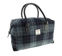 Glen Appin Esk Harris Tweed Travel Overnight Bag LB1006 (Colour 95 Grey/Black)