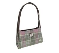 Glen Appin Fiddich Harris Tweed Small Handbag Shoulder Bag (Col 134 Soft Pink)