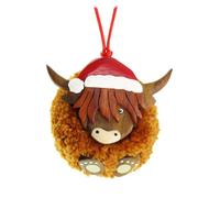 Glen Appin Gift Box Highland Cow Red Tartan Scottish Present