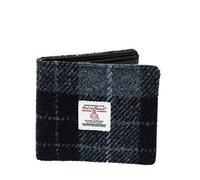 Glen Appin Harris Tweed Bi-fold Wallet LB2007 (Colour 95 Grey/Black)