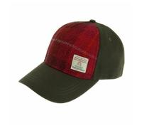 Glen Appin Harris Tweed Front Baseball Cap (Colour 52 Pink), One Size