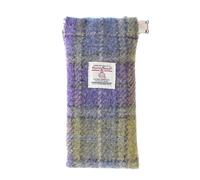 Glen Appin Harris Tweed Glasses Cases (Colour 112 Lilac Green Check)
