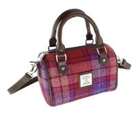 Glen Appin Harris Tweed 'Kilbride' Mini Bowling Tote Bag (Multicolour - 142)