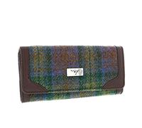Glen Appin Harris Tweed Ladies Bute Fold-Over Purse LB2000 (Colour 94 Skye Tartan)
