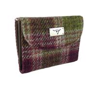 GLEN APPIN Harris Tweed Ladies Small Purse LB2002 (Colour 125 Heather Check)