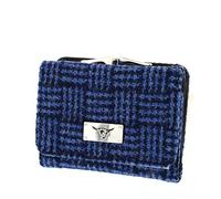 Glen Appin Harris Tweed Ladies Small Unst Purse LB2113 (Colour 97 Blue Weave)