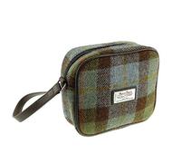 Glen Appin Harris Tweed Mini Bag Almond LB1210 (Colour 15 Blue Multi)