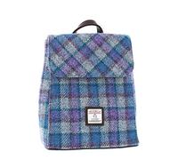 Glen Appin Harris Tweed Tummel Backpack / /Rucksack LB1213 (Colour 98 Blue/Purple)