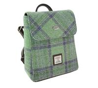 Glen Appin Harris Tweed 'Tummel' Mini Backpack (Col 139 Faded Green)