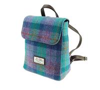 Glen Appin Harris Tweed ‘Tummel’ Mini Backpack with Adjustable Straps (LB1213) - Col79