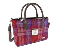 Glen Appin Minimal, Col134 Soft Pink, Orange/Purple Tartan