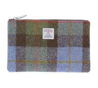 Glen Appin of Scotland Berneray Medium Coin Purse Cosmetic Bag (Colour 15 Green Check)