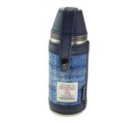 Glen Appin of Scotland Harris Tweed Hunting Flask HF3500 (Colour 129 Light Blue)