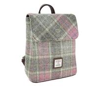 Glen Appin OF SCOTLAND Harris Tweed Tummel Backpack/Rucksack LB1213 (Col 134 Pink Check)