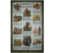 Glen Appin of Scotland Legends of Scotland Tea Towel