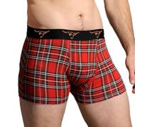 GLEN APPIN Royal Stewart/Black Watch Tartan Gents Boxer Shorts