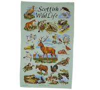 Glen Appin Scottish Wildlife Tea Towel