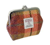 Glen Appin Small Clasp Purse Eigg (Colour 124 Peach Purple Tartan)