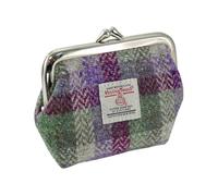 Glen Appin Small Clasp Purse Eigg (Colour 133 Green Purple Check)