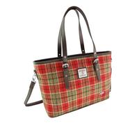 Glen Appin Spey Large Tote Handbag LB1028 (Col 141 Red & Green Tartan)