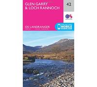 Landranger 42 Glen Garry & Loch Rannoch Map With Digital Version - Clear, Clear One Size