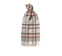 Glen Isla 100% Cashmere Scarf Classic Plaid Brushed - Made In Scotland