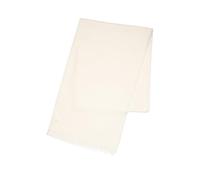 Glen Isla 100% Merino Wool Summer Lightweight Large Scarf/Stole/Shawl - Cream | Made In Scotland