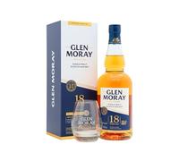Glen Moray - 18 year old Elgin Heritage Speyside Single Malt Scotch Whisky 70cl 47.2% ABV (Includes Branded Glass)