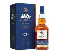 Glen Moray 21 Year Old Portwood Finish Single Malt Whisky 70cl with Free Tumbler