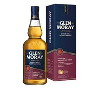 Glen Moray Cabernet Cask Finish single malt Scotch whisky 70cl 40% ABV, Speyside region whisky matured in ex-Bourbon and finished in ex-Cabernet Wine casks. Distilled and matured in Elgin, Scotland