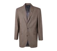 Glen Plaid Two-Button Blazer - male - Les Deux - Blazers - Brown - XL - Jackets XL