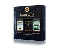 Glen Scotia Single Malt Whisky Gift Set 3x5cl | Multi Award Winning Campbeltown Scotch Whisky Miniatures Including: Double Cask, 15-Year-old and Victoriana | Premium Whisky Gifts for Men