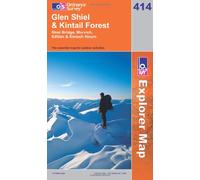 Glen Shiel and Kintail Forest: Sheet 414 (OS Explorer Map)