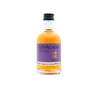 GlenAllachie - Single Malt Scotch Miniature - 12 year old Whisky 5cl 46% ABV