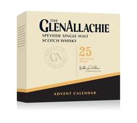 GlenAllachie Speyside Single Malt Scotch Whisky Advent Calendar, 25 Wax-Sealed Drams, 51.4% ABV, Master Distiller Collection